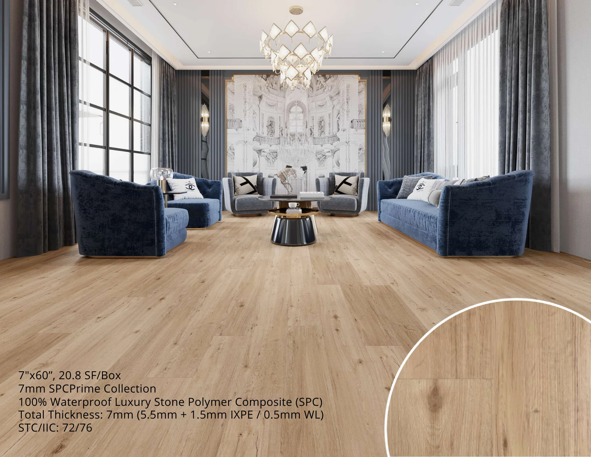 BNP Classic Series Vinyl Flooring Wood Buffalo - Image 2